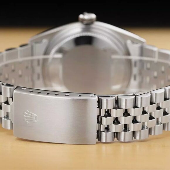 Rolex Men's 18k Gold Steel Swiss Datejust Watch! Mint! - Picture 4 of 6